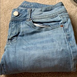American eagle kick boot stretch jeans